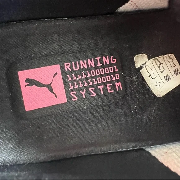 Puma RS-X3 Mesh Pop Sneakers in Pink & Cream - Picture 10 of 11